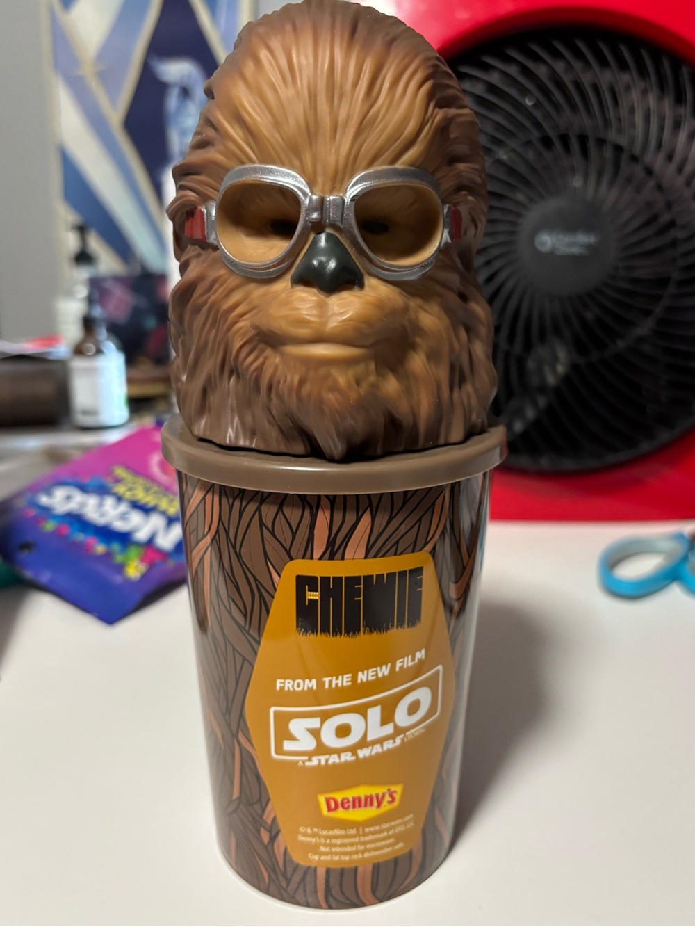Chewie Solo Star Wars Denny's Collectible Cup